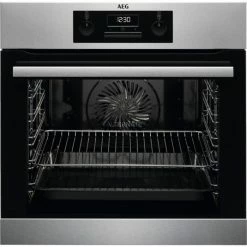 Backöfen AEG BGH33101BA, Backofen (edelstahl)