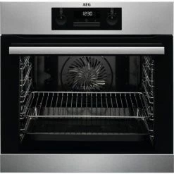 Backöfen AEG BPB331020M, Backofen (edelstahl)