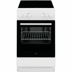 Standherde AEG CCB50080BW, Herdset (weiß)