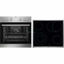 Einbauherd-Sets AEG HB3100MS21, Herdset (edelstahl/schwarz)