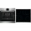 Einbauherd-Sets AEG Kombi 3021P, Herdset (edelstahl/schwarz)