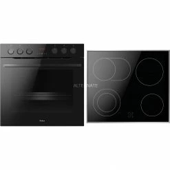 Einbauherd-Sets Amica EHCX 933 130 S, Herdset (schwarz)