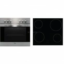 Einbauherd-Sets Amica EHC 12516 E, Herdset (edelstahl)