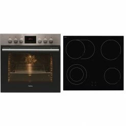 Einbauherd-Sets Amica EHC 12550 E, Herdset (silber)