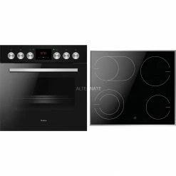 Einbauherd-Sets Amica EHC 933 107 SM, Herdset (schwarz, 60 Cm)