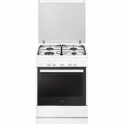 Gasherde Amica SHGG 910 100 W, Herdset (weiß, Standherd Gas-Gas, 60 Cm)