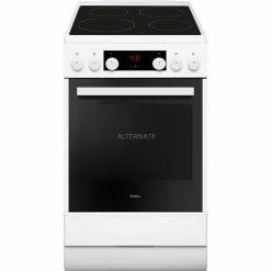 Standherde Amica SHI 905 100 W, Herdset (weiß, 50 Cm)
