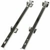Zubehör Für Backofen Amica Teleskop-Auszugsschienen-Paar (L/R) 00203, Backofenauszug (silber, Teilauszug Mit Stopp-Funktion)