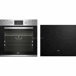 Einbauherd-Sets BEKO BBUM12328X, Herdset (edelstahl)
