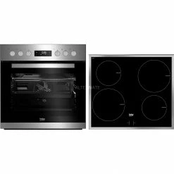 Einbauherd-Sets BEKO BUM22340X, Herdset (edelstahl)