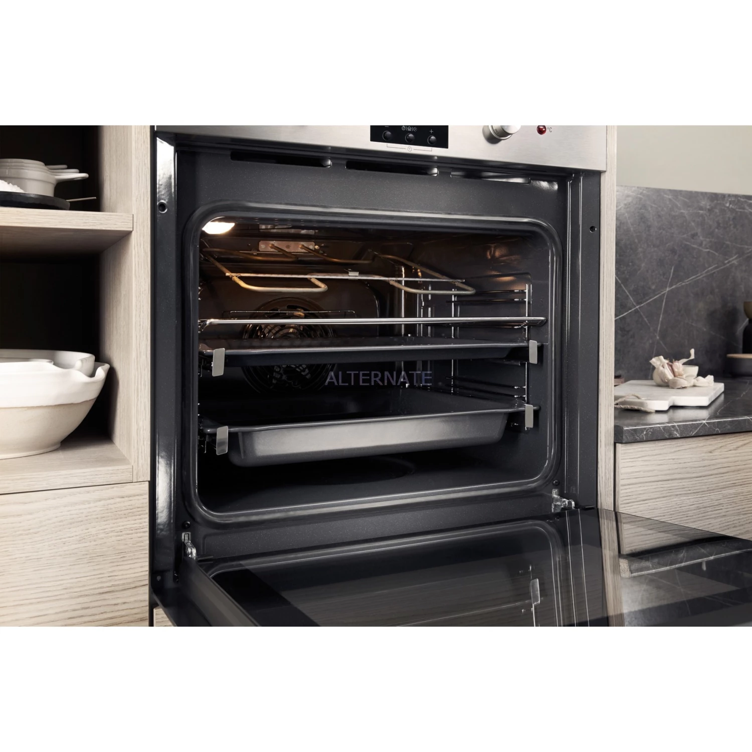 Backöfen Bauknecht BAR2 KN5V IN, Backofen (inox) – Bild 5