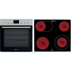Einbauherd-Sets Bauknecht HEKO P200, Herdset (edelstahl)