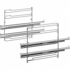 Zubehör Für Backofen Bosch 2fach-Teleskop-Vollauszug HEZ638270, Backofenauszug