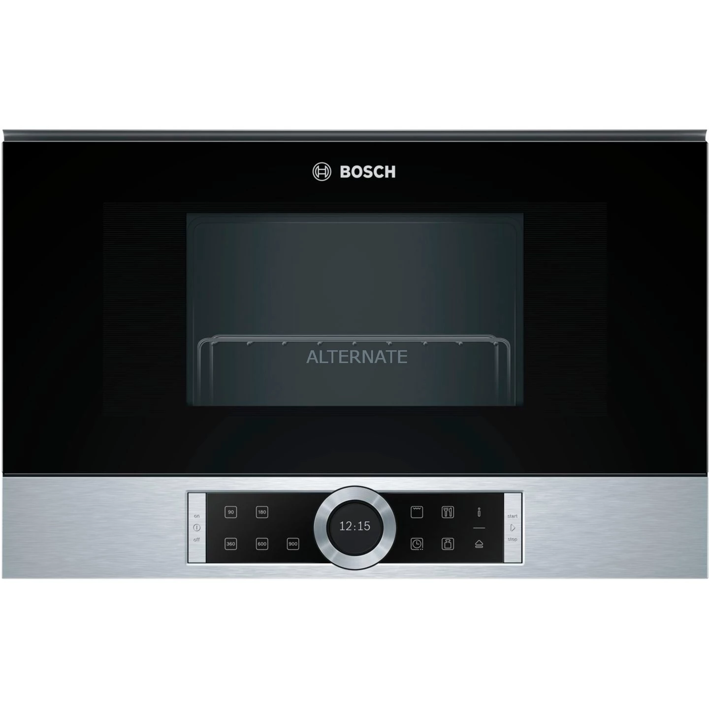 Einbau-Mikrowelle Bosch BER634GS1 Serie | 8, Mikrowelle (edelstahl)