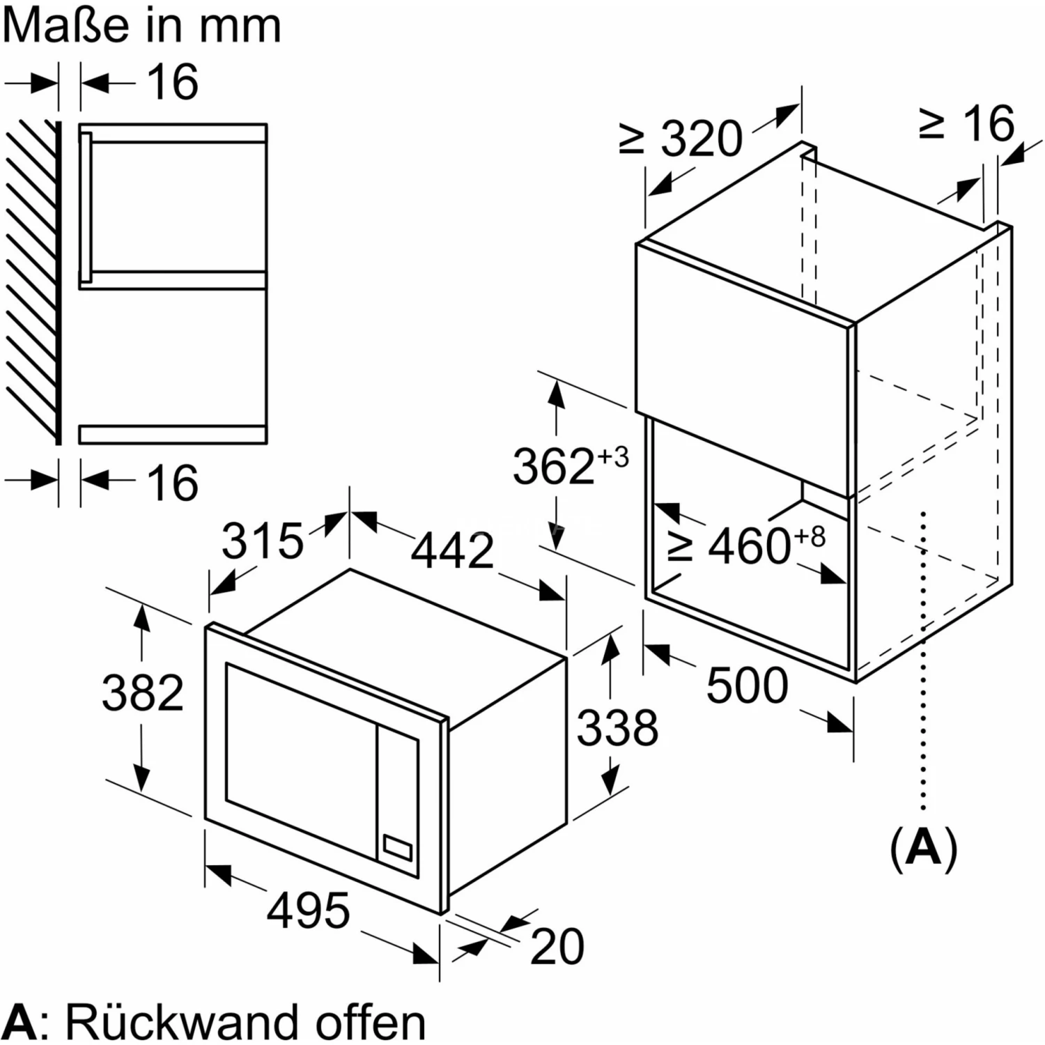 Einbau-Mikrowelle Bosch BFL523MW3 Serie | 2, Mikrowelle (weiß) – Bild 5