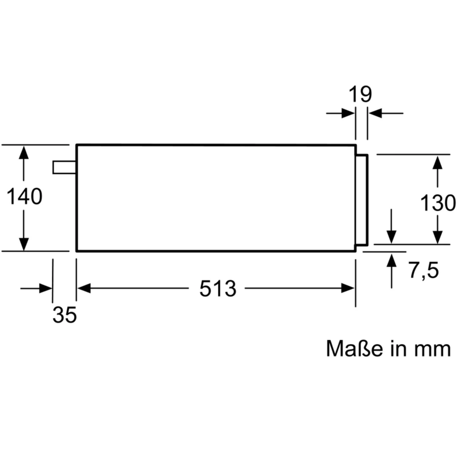 Wärmeschubladen Bosch BIC630NB1 Serie | 8, Wärmeschublade (schwarz) – Bild 4
