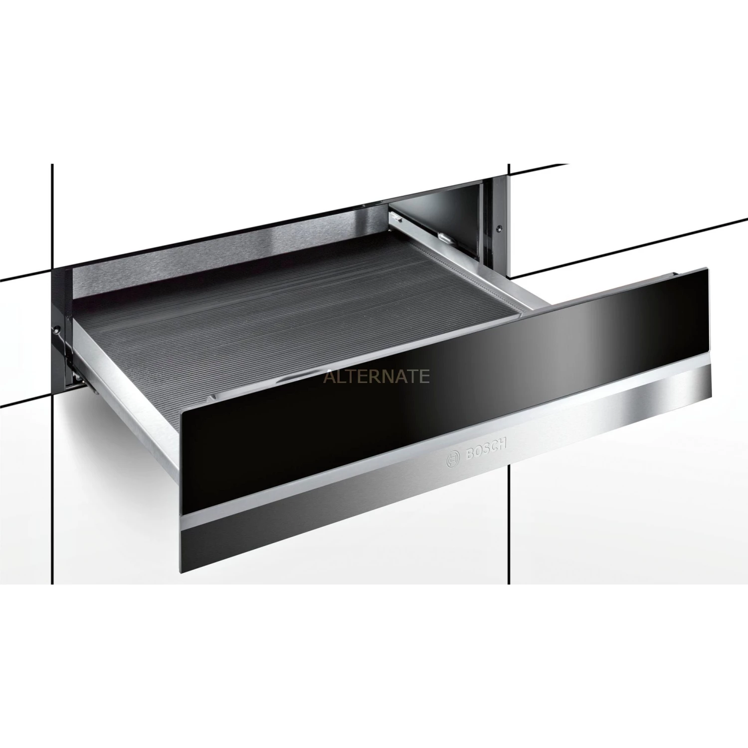 Zubehör Für Backofen Bosch BIE630NS1 Serie | 8, Zubehörschublade (edelstahl) – Bild 2