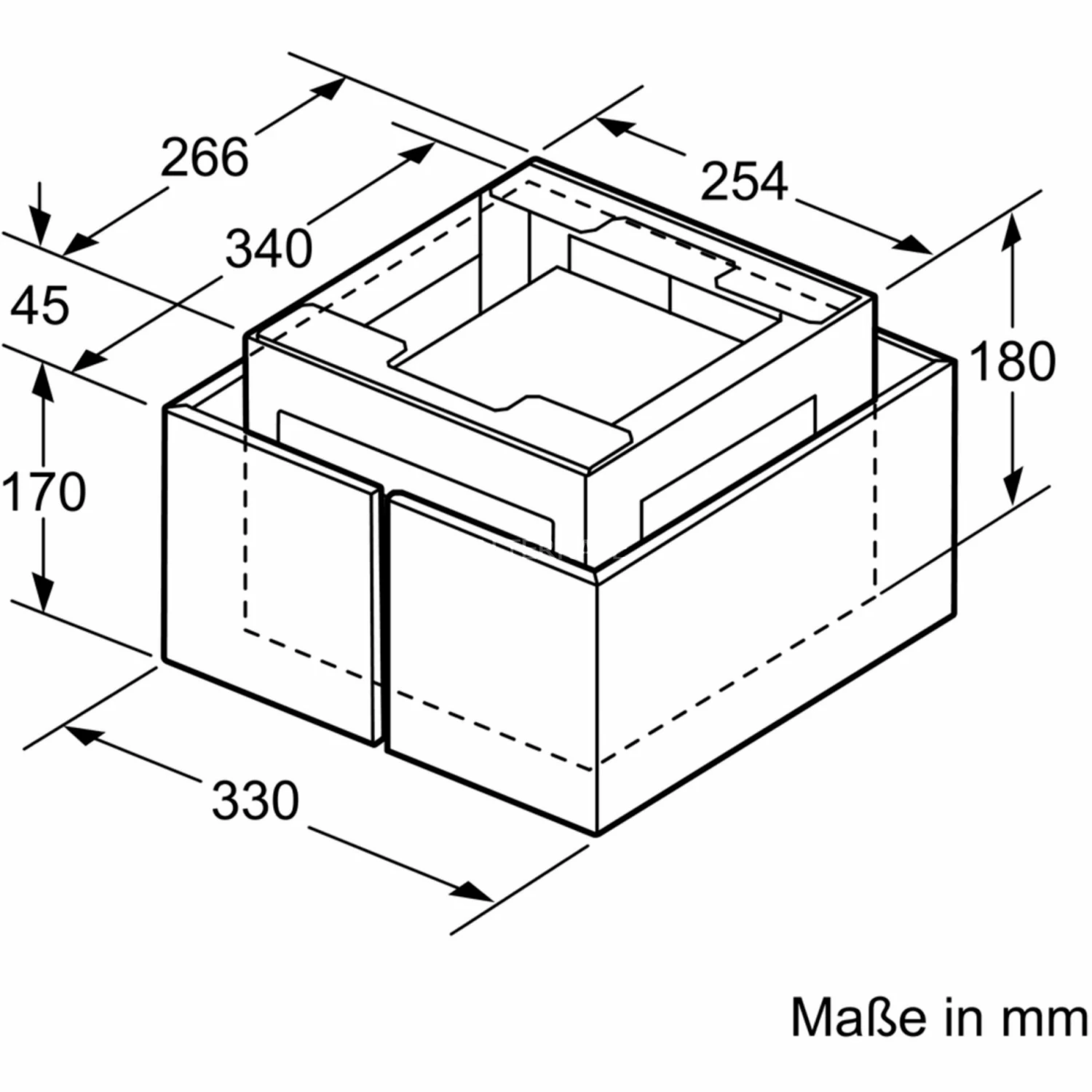Zubehör Für Backofen Bosch CleanAirPlus Umluftmodul DIZ1CX5C6, Umrüst-Set (silber) – Bild 3