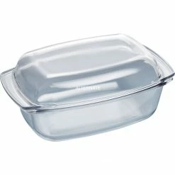 Zubehör Für Backofen Bosch Glasbräter HEZ915003 (transparent, 5,4 Liter )