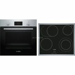 Backöfen-Sets Bosch HBD231LR60, Backofen-Set (edelstahl/schwarz)