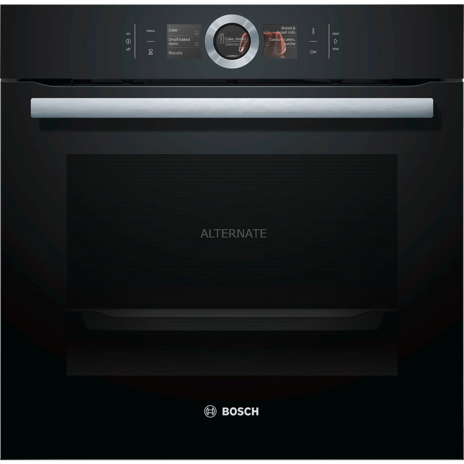 Backöfen Bosch HBG676EB6 Serie | 8, Backofen (schwarz, Home Connect)