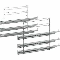 Zubehör Für Backofen Bosch HEZ638300, Backofenauszug (3fach-Teleskop-Vollauszug)