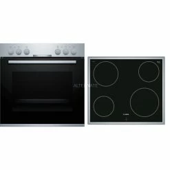 Einbauherd-Sets Bosch HND211CS61, Herdset (edelstahl/schwarz)