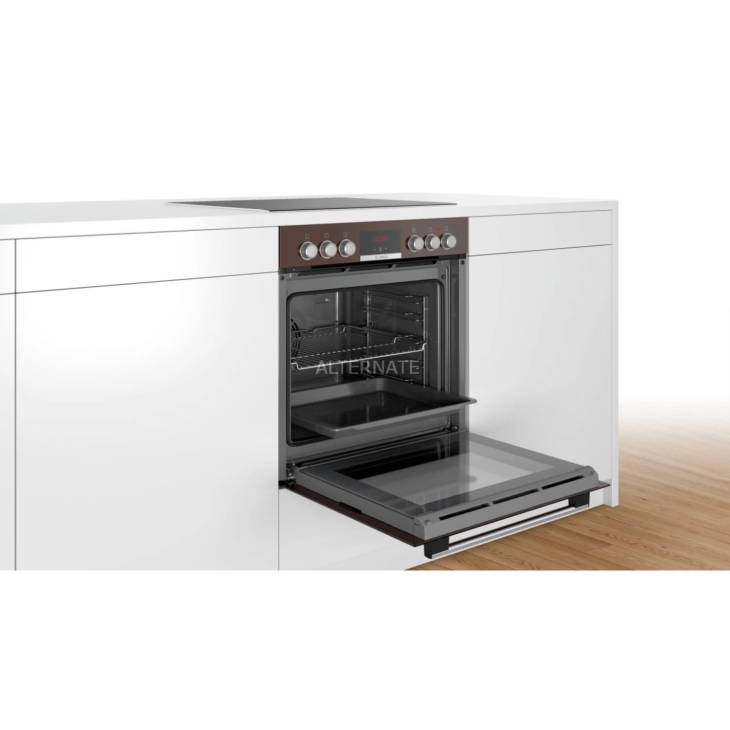 Einbauherd-Sets Bosch HND411LM61, Herdset (braun) – Bild 6