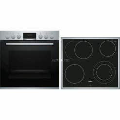 Einbauherd-Sets Bosch HND411OS61, Herdset (edelstahl)
