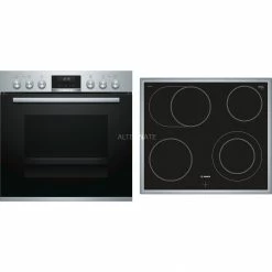 Einbauherd-Sets Bosch HND611LS65, Herdset (edelstahl)