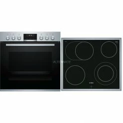 Einbauherd-Sets Bosch HND631CS60, Herdset (edelstahl/schwarz)