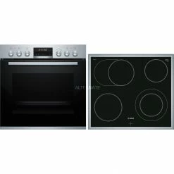 Einbauherd-Sets Bosch HND671OS60, Herdset (edelstahl)