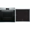 Einbauherd-Sets Bosch HND776LS66, Herdset (edelstahl, Home Connect)