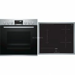 Einbauherd-Sets Bosch HND776LS66, Herdset (edelstahl, Home Connect)