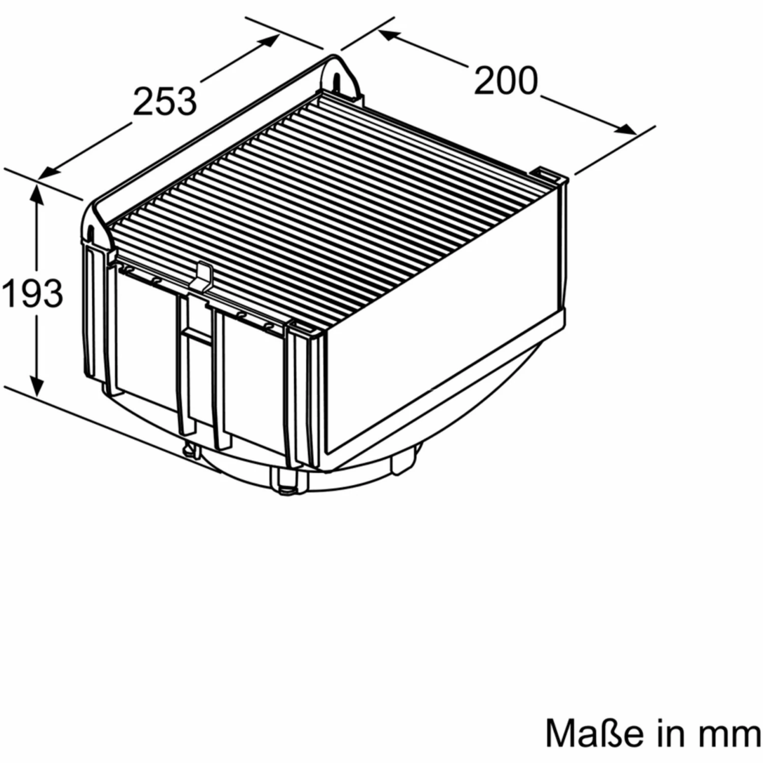 Zubehör Für Backofen Bosch Integriertes CleanAirPlus Umluftmodul DWZ1DX1I6, Umrüst-Set – Bild 4
