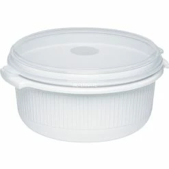 Zubehör Für Backofen Emsa MICRO FAMILY Mikrowellentopf 1,5 Liter, Dose (weiß, Mit Deckel)