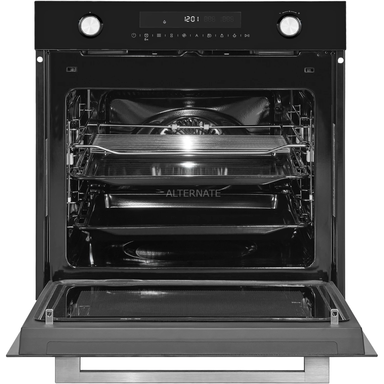 Einbau-Mikrowelle Exquisit EBEM797-H-030, Mikrowelle (schwarz) – Bild 2