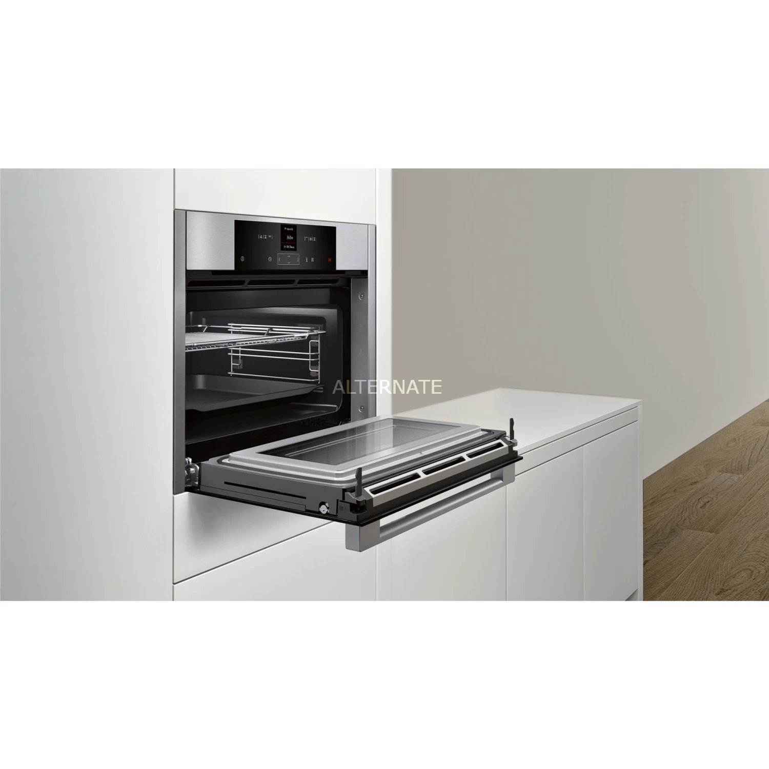 Backöfen Neff C15MR02N0 (CMR1502N), Backofen (edelstahl) – Bild 4