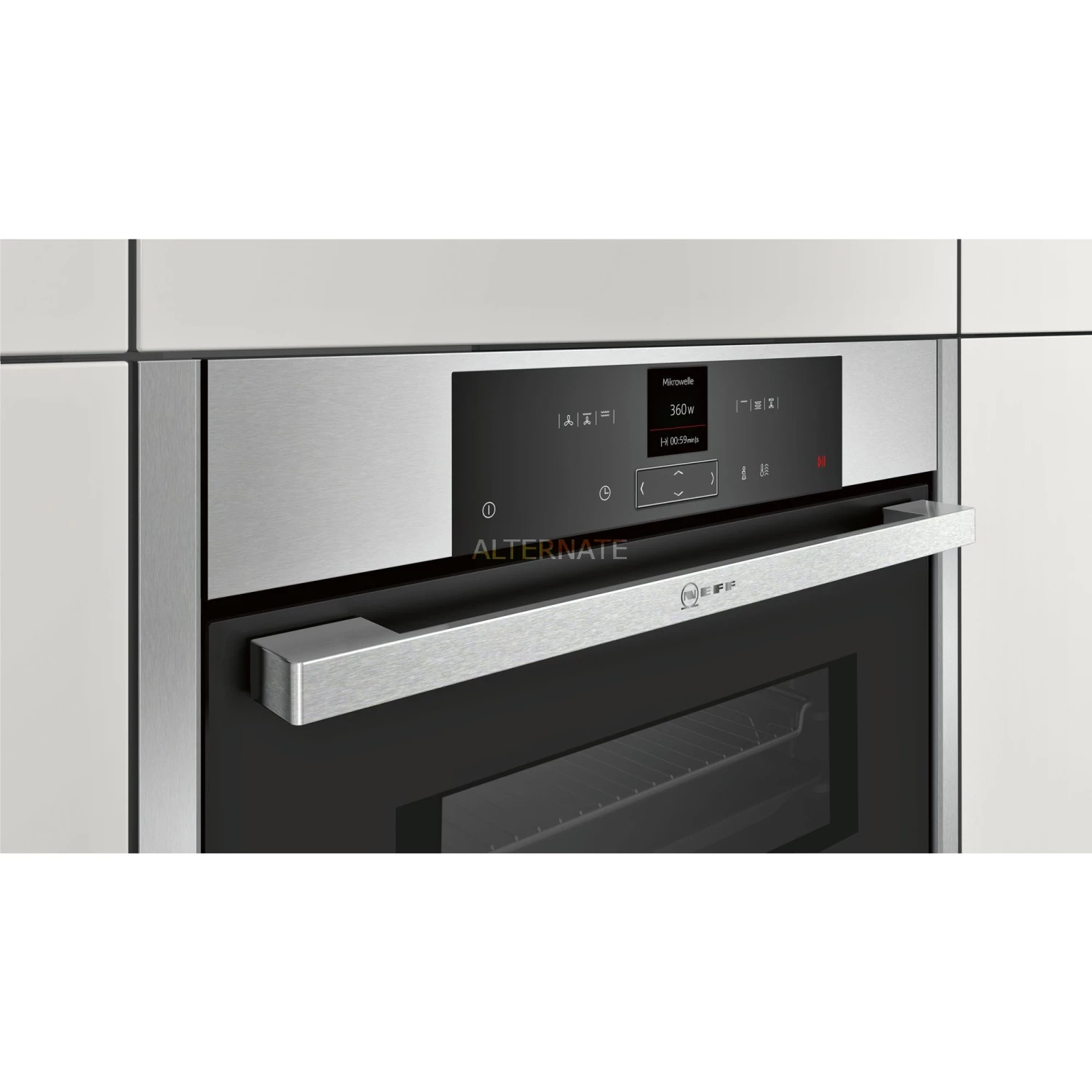 Backöfen Neff C15MR02N0 (CMR1502N), Backofen (edelstahl) – Bild 5