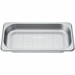 Zubehör Für Backofen Neff Gareinsatz Z13CU31X0, Gelocht, Größe S, Dampfgareinsatz (edelstahl)