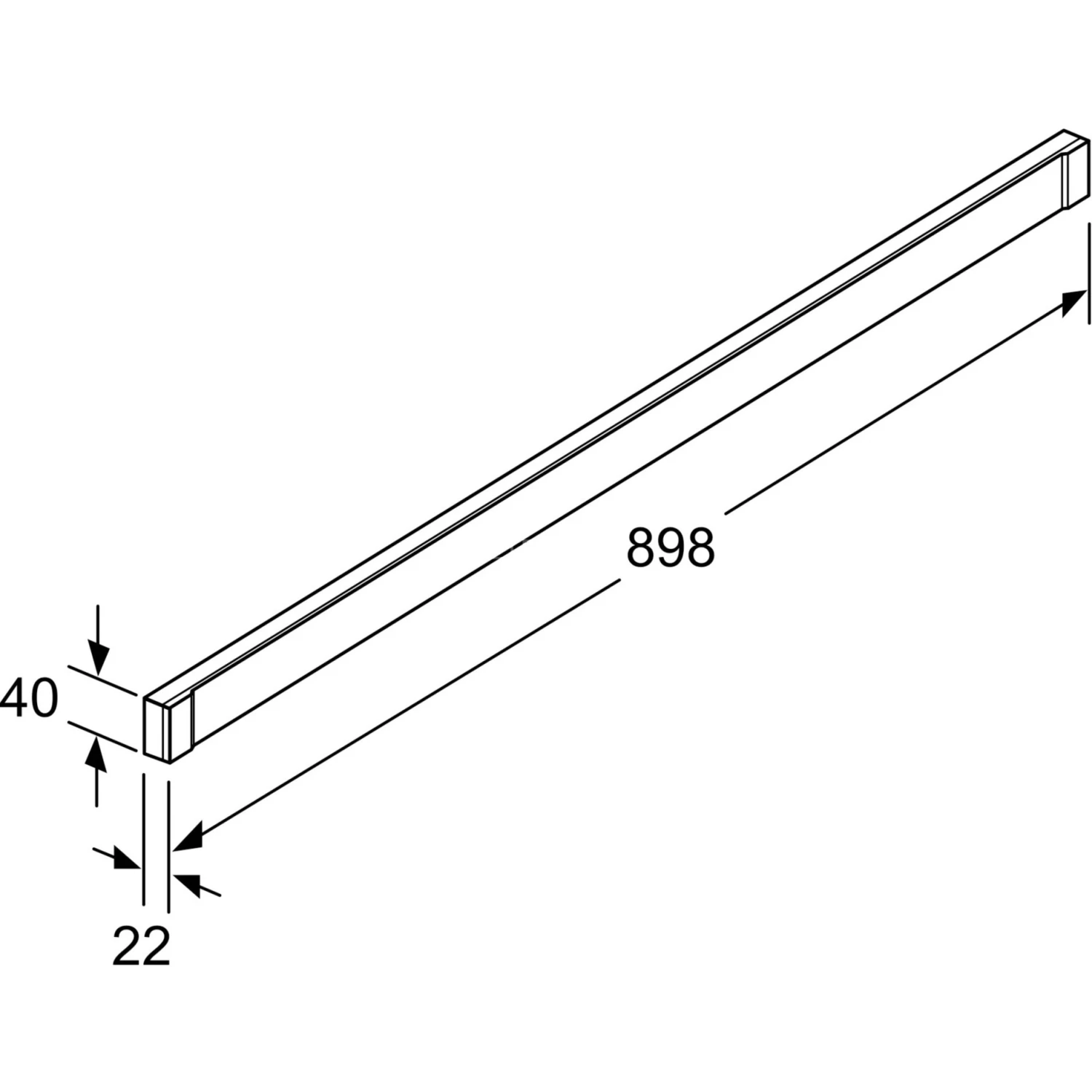 Zubehör Für Backofen Neff Griffleiste Z54TH90D1 – Bild 2