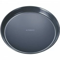 Zubehör Für Backofen Neff Pizzaform Z1352X0, Backblech (grau, Emailliert, Ø 35cm)