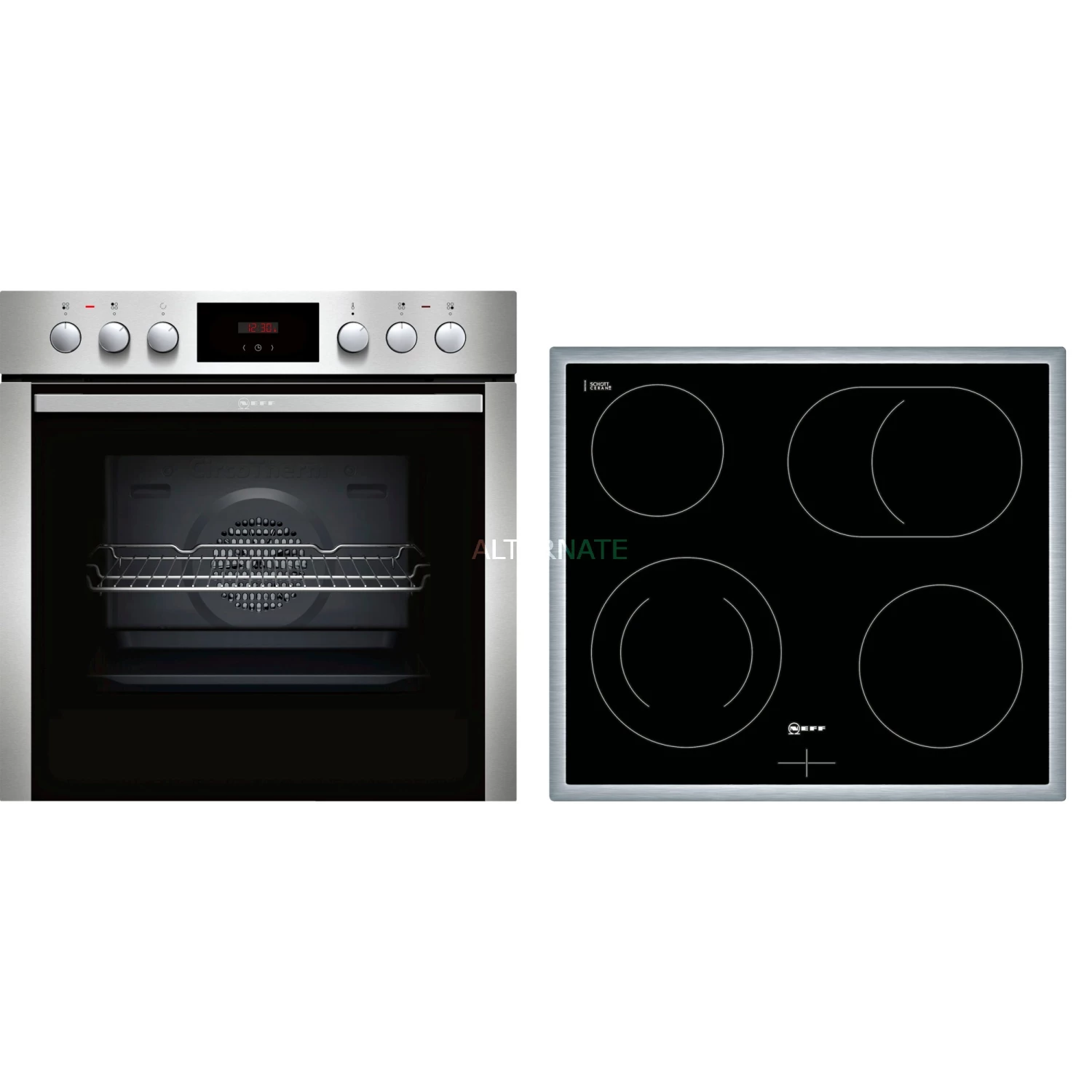 Einbauherd-Sets Neff XE3, Herdset (edelstahl)