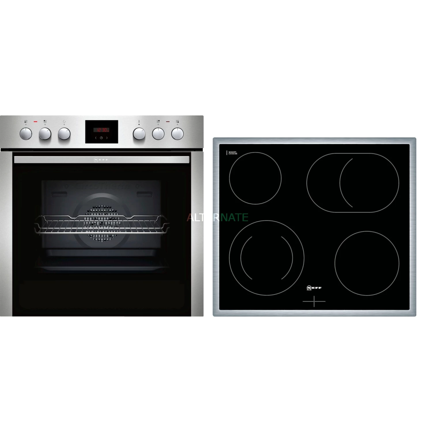 Einbauherd-Sets Neff XED442A, Herdset (edelstahl)