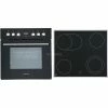 Einbauherd-Sets Respekta DIGI SET 8GLAS PP, Herdset (schwarz)