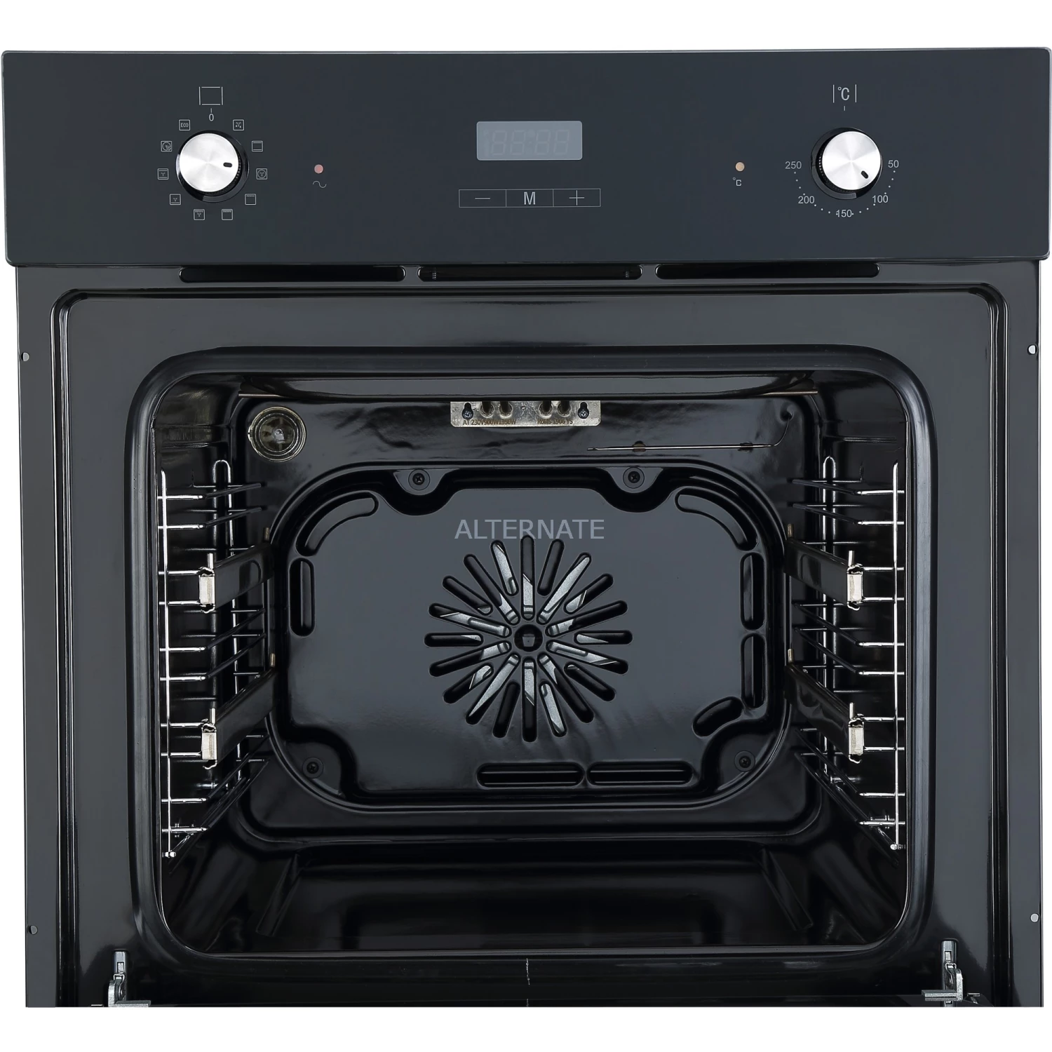 Backöfen Respekta DIGI 8 Glas PP, Backofen (schwarz) – Bild 3