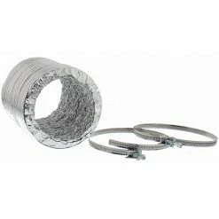 Zubehör Für Backofen Scanpart Abluftschlauch Alu, 3 Meter (aluminium, Für Dunstabzugshauben)