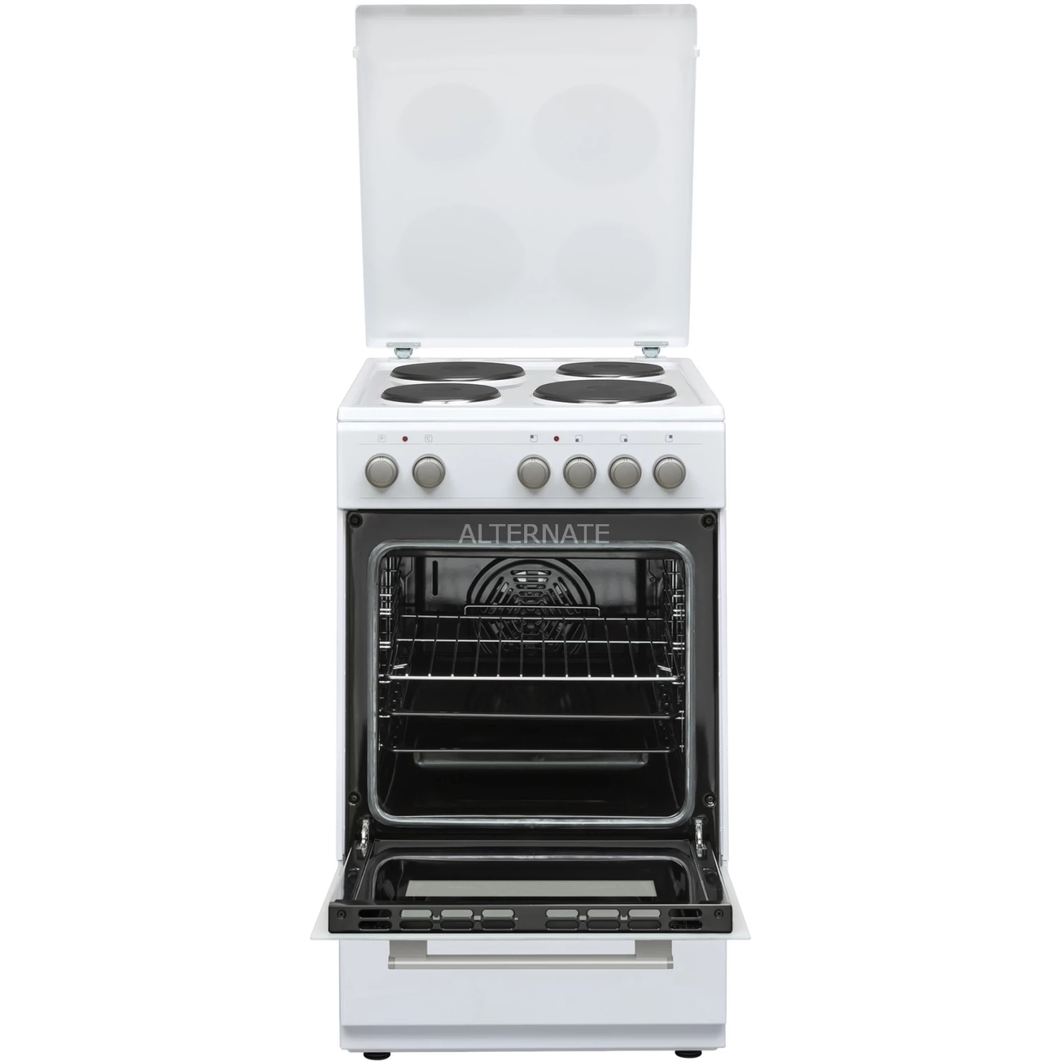 Standherde Sharp KF-56HNO22W-DE, Herdset (weiß) – Bild 4