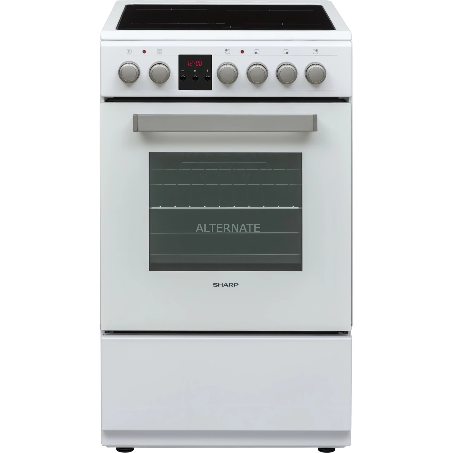 Standherde Sharp KF-56VDD19W-DE, Herdset (weiß) – Bild 2