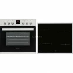 Einbauherd-Sets Sharp K-62D19IM0-EU, Herdset (edelstahl/schwarz)